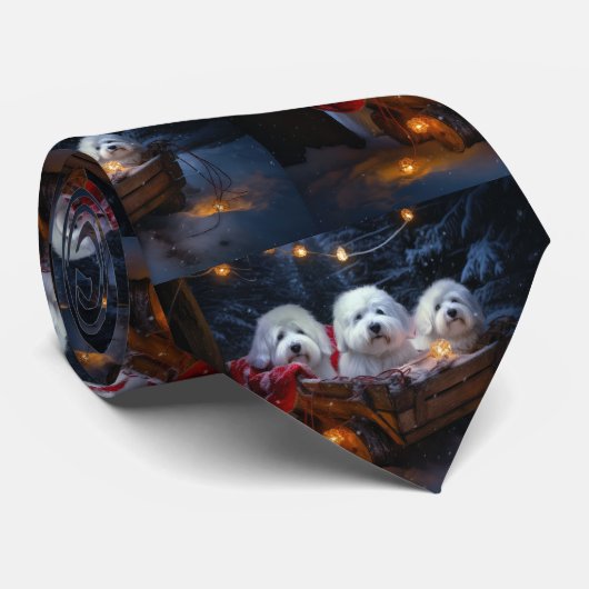 コトンデトゥルイヤースワイクリスマスデコール ネクタイ (ロール)