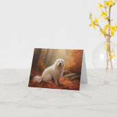 コトンデトゥルライアイン紅葉秋インスパイア カード (黄色い花)