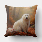 コトンデトゥルライアイン紅葉秋インスパイア クッション (正面)