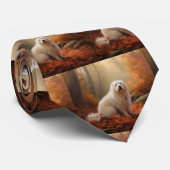 コトンデトゥルライアイン紅葉秋インスパイア ネクタイ (ロール)