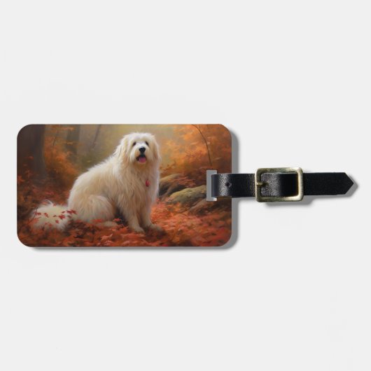 コトンデトゥルライアイン紅葉秋インスパイア ラゲッジタグ (正面横)