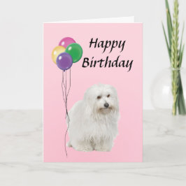 コトンドゥタリーアバルーンハッピーバースデー カード
