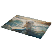 コトンドゥチュラービーチサーフィン絵画ズ カッティングボード (角)