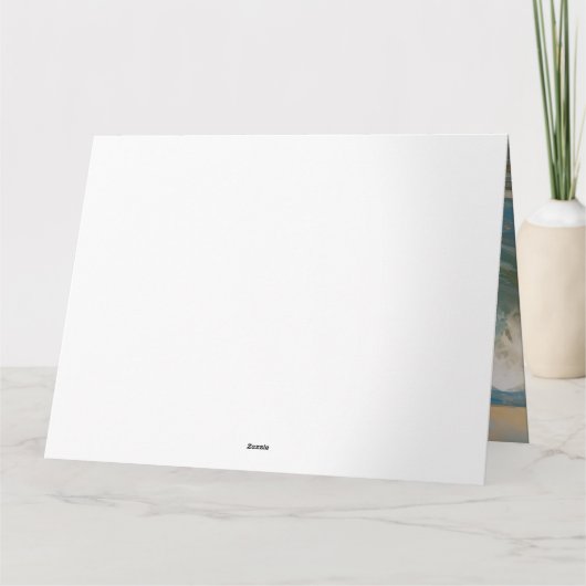 コトンドゥチュラービーチサーフィン絵画ズ カード (裏面)