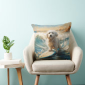 コトンドゥチュラービーチサーフィン絵画ズ クッション (椅子)