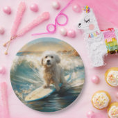 コトンドゥチュラービーチサーフィン絵画ズ ペーパープレート (パーティー)