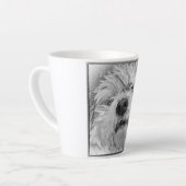 コトン・ド・チュラードッグ カフェラテマグ (左アングル)