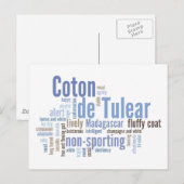 コトン・ド・チュラー ポストカード (正面/裏面)