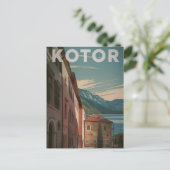 コトールモンテネグロヴィンテージ ポストカード (スタンド正面)