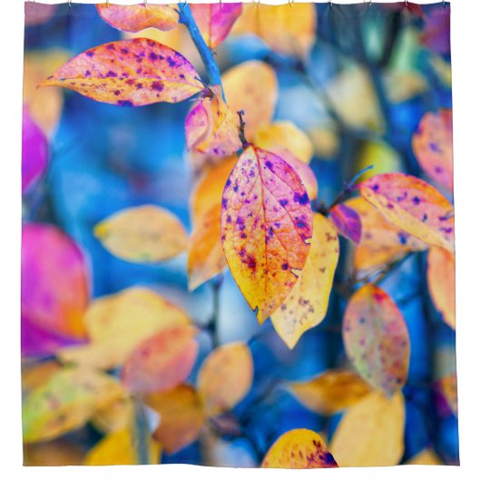 コト素晴らしン葉イースター シャワーカーテン (正面)