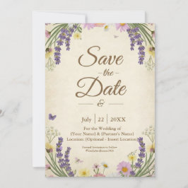 コト素朴タゴーレ日付カードを保存 セーブザデート