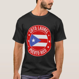 コト・ラウレル、プエルトリコの街 Tシャツ