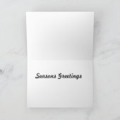 コドフィッシュのサンタ シーズンカード (内部)