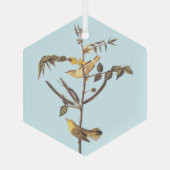 コドモのイラクチョウ ガラスオーナメント (裏面)