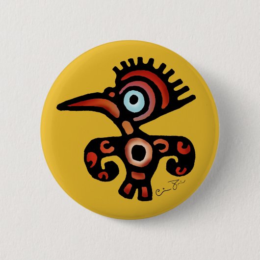 コドーのロゴ 缶バッジ (正面)