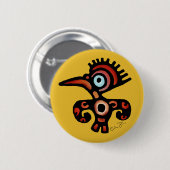 コドーのロゴ 缶バッジ (正面&裏面)