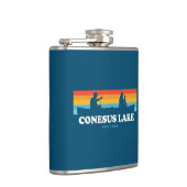 コナスレイクニューヨークカヌー フラスク (右)