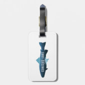 コナスレイクニューヨークフィッシュ ラゲッジタグ (裏面縦)