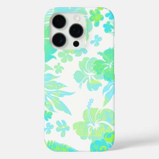 コナタイムズハイビスカスハワイアンエンジニアリングライム Case-Mate iPhoneケース (裏面)