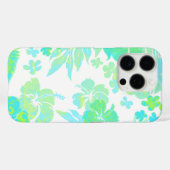 コナタイムズハイビスカスハワイアンエンジニアリングライム Case-Mate iPhoneケース (裏面 (横))