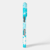 コナタイムズハイビスカスハワイアンエンジニアードアクア Case-Mate iPhoneケース (裏面 / 右)
