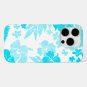 コナタイムズハイビスカスハワイアンエンジニアードアクア Case-Mate iPhoneケース (裏面 (横))