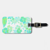 コナタイムズハイビスカスハワイアンラゲッジタグ ラゲッジタグ (正面横)