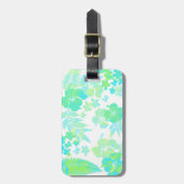 コナタイムズハイビスカスハワイアンラゲッジタグ ラゲッジタグ (正面縦)