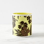 コナタイムハワイアンハイビスカス ツートーンマグカップ (中央)