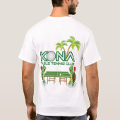 コナテーブルテニスクラブ Tシャツ (裏面)