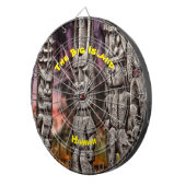 コナハワイ州ティキ部族会議 ダーツボード (正面右)