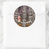 コナハワイ州ティキ部族会議 ラウンドシール (バッグ)