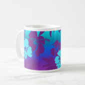 コナブレンドハワイアンハイビスカス コーヒーマグカップ (正面左)