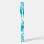 コナベイハワイアンハイビスカスターコイズ Case-Mate iPhoneケース (裏面 / 左)