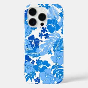 コナベイハワイアンハイビスカスブルー iPhone 16 PROケース