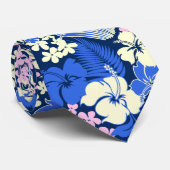 コナベイハワイアンハイビスカス両面印刷 ネクタイ (ロール)