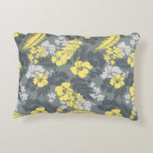 コナベイハワイアンハイビスカス アクセントクッション (裏面)