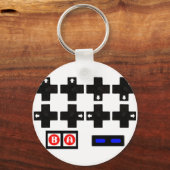 コナミ・コントラコード キーホルダー (正面)