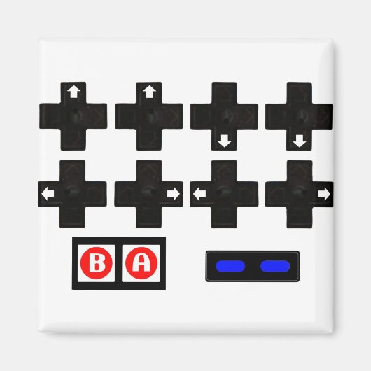 コナミ・コントラコード マグネット (正面)