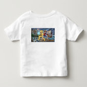 コナンとナルト トドラーTシャツ (裏面)