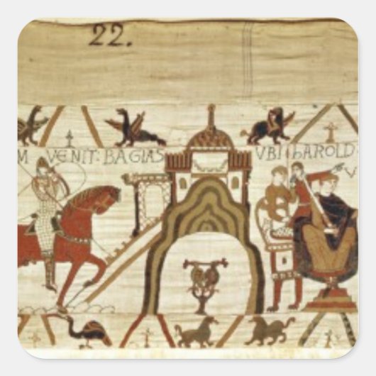 コナンはディナンの鍵を手に入れる スクエアシール (正面)