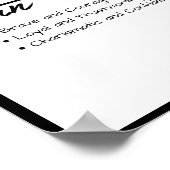 コナー、男のパーソナライズされた子の名前定義 ポスター (角)