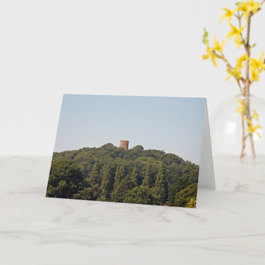 コニガータワー カード (黄色い花)