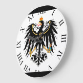 コニグリイクプースセンナショアルファーネ ラージ壁時計 (傾斜)