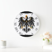 コニグリイクプースセンナショアルファーネ ラージ壁時計 (ホーム)