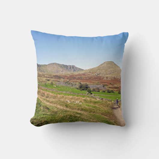 コニストンのはがきの老人 クッション (正面)