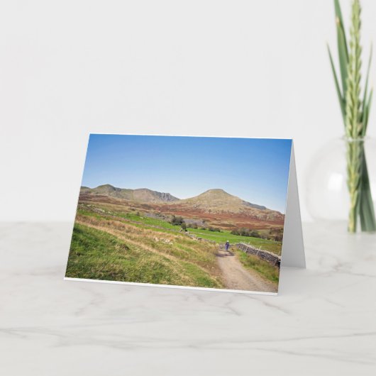 コニストンの老人とダウ・クラグ サンキューカード (正面)