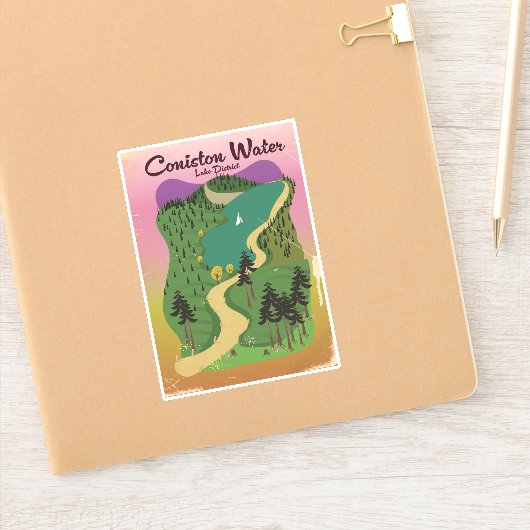 コニストンウォーターレイクディストリクト シール (ノートブック)