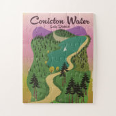 コニストンウォーターレイクディストリクト ジグソーパズル (縦)