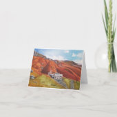 コニストン湖地区のブランクカード カード (裏面)